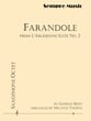 Farandole Saxophone Octet cover